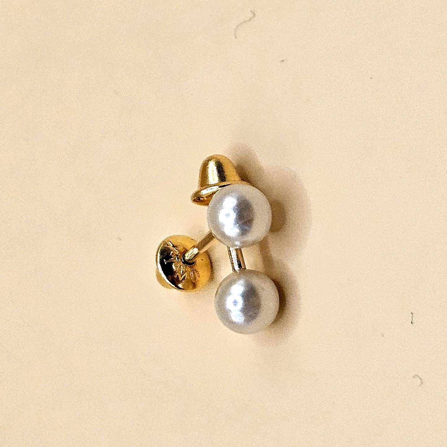 Pearl Stud Earrings – Gold Plated Pearl Earrings | LUDUVICE