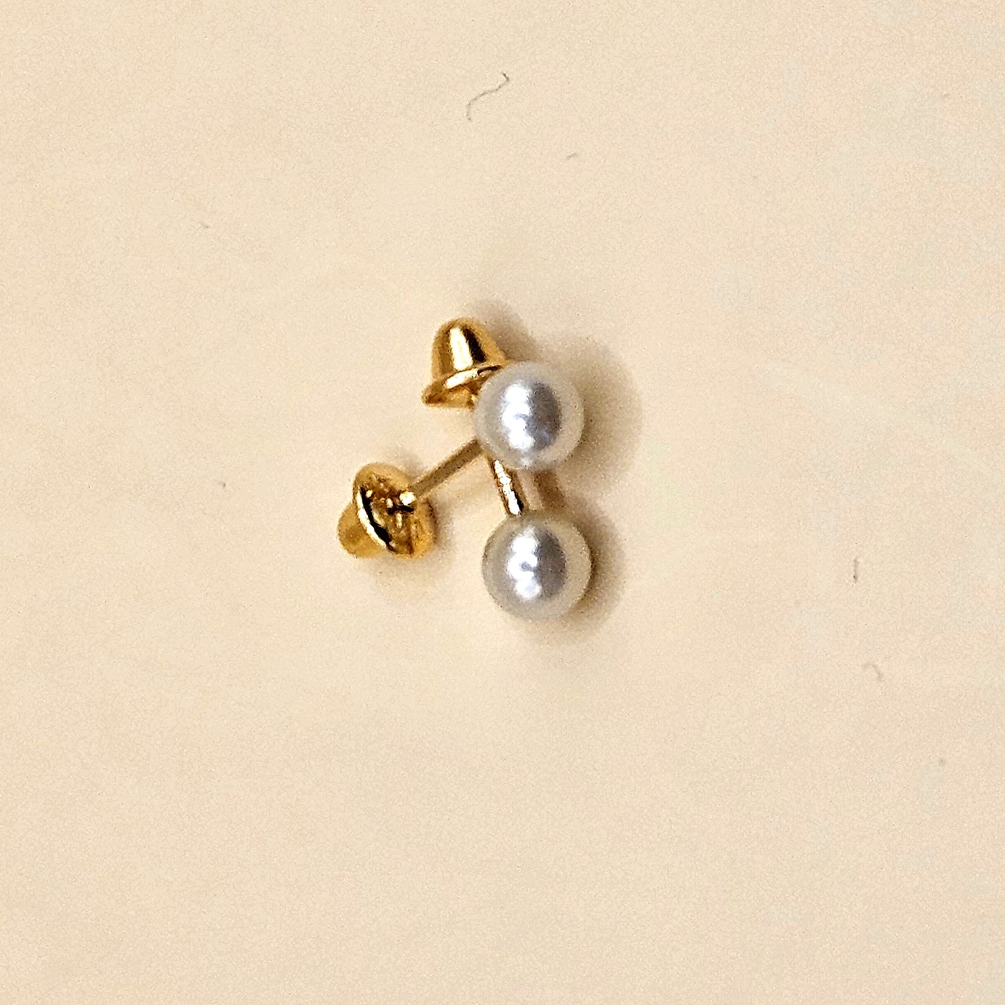 Pearl Stud Earrings – Gold Plated Pearl Earrings | LUDUVICE